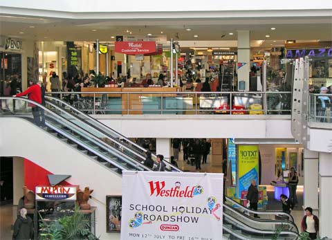 Westfield St Luke's shopping centre 