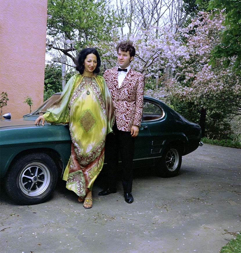 Whetū Tirikātene-Sullivan and husband Denis