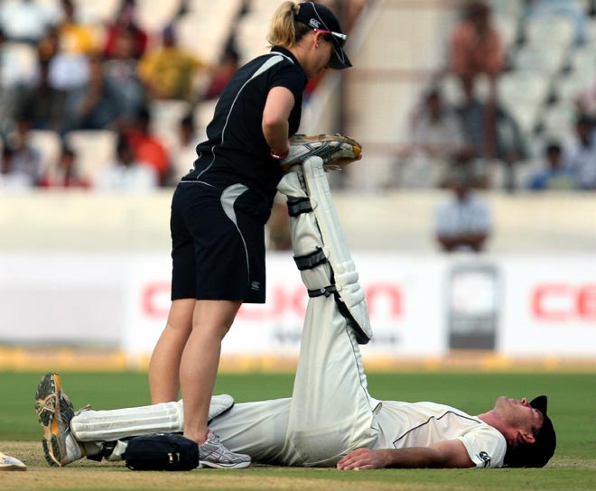 Injuries on the Cricket field